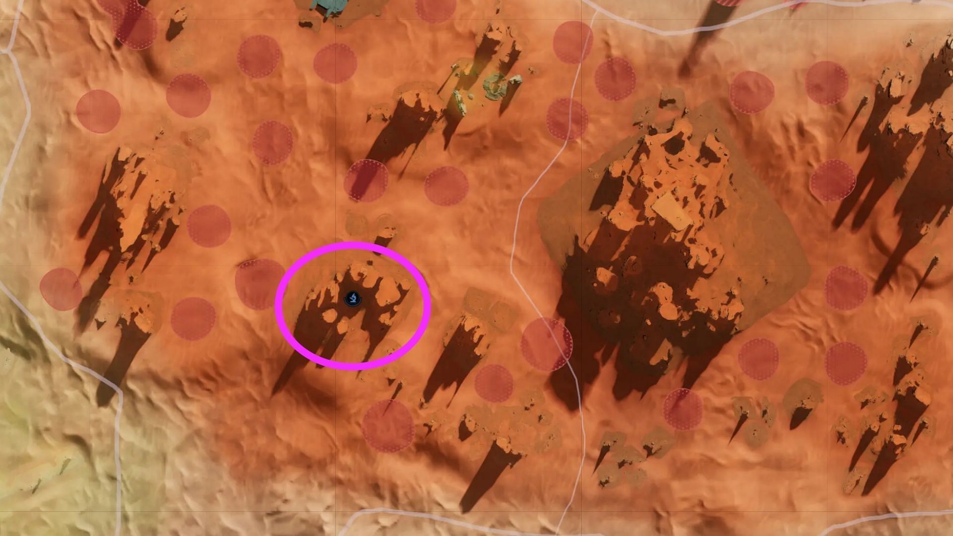 This is where you'll find the actual Imperial Testing Station (Image via Funcom)